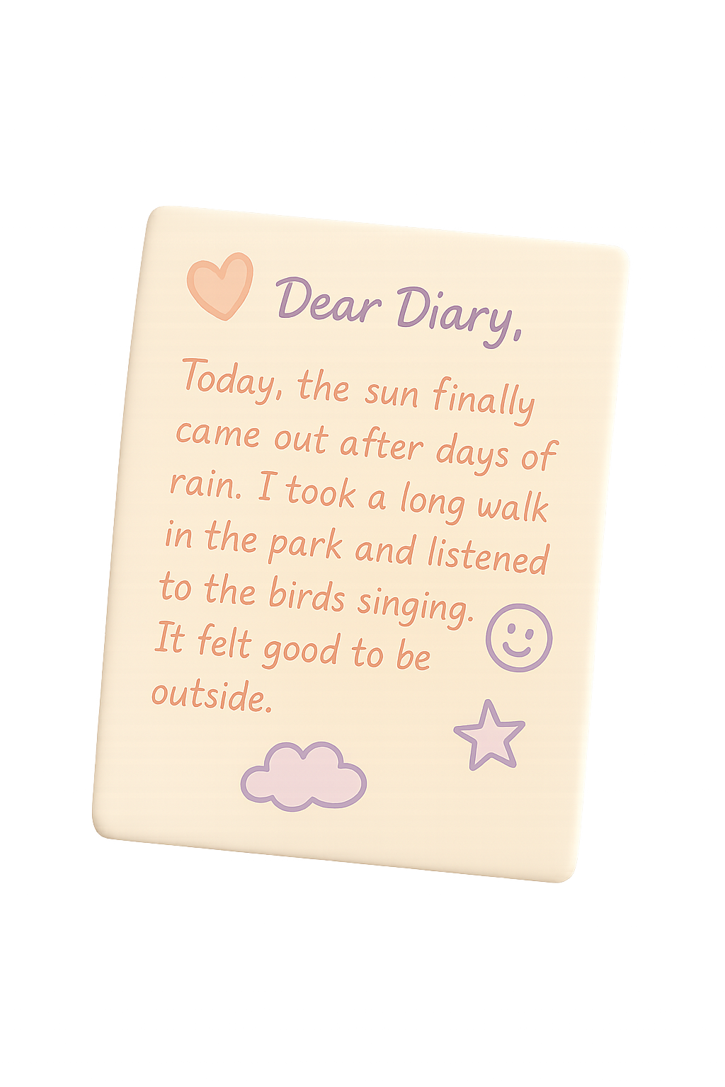 Diary Note